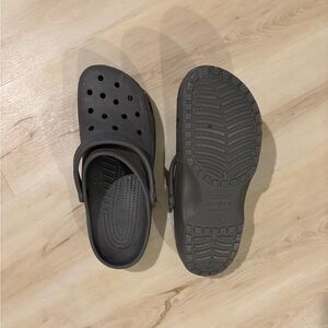 CROCS - clogs classic style, grayish green